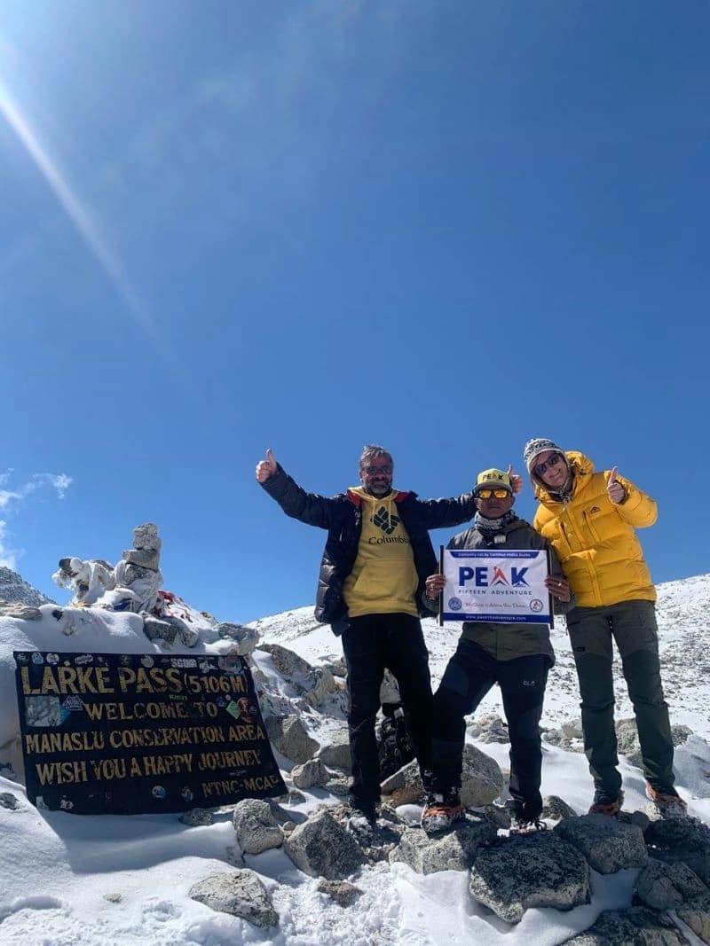 Manaslu (8,163m) Expedition