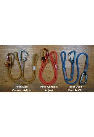 Safety Cowstails/Dynamic Safety Rope 8mm’s 3 meter