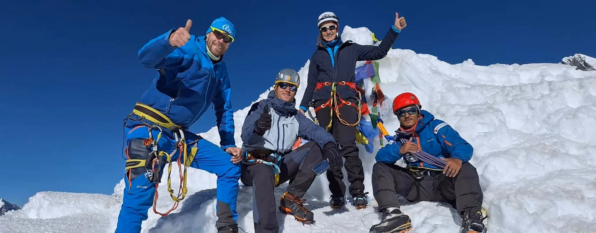 Island Peak (6,165m) climbing with EBC